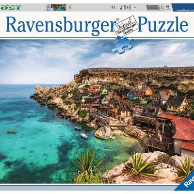 Puzzle 1500 delova Malta Popajevo selo Ravensburger 17436