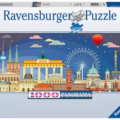 Puzle 1000 delova Panorama Berlin Ravensburger 17395