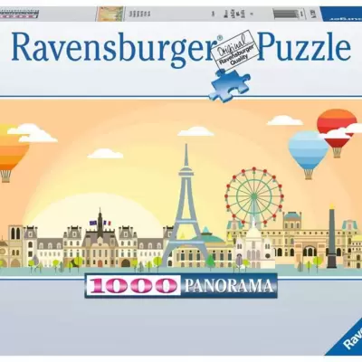 Puzle 1000 delova Panorama Pariz Ravensburger 17393