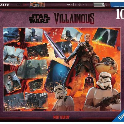 Puzzle slagalica 1000 delova Moff Gideon Star Wars Villainous Ravensburger 17343
