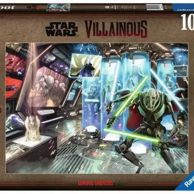Puzzle slagalica 1000 delova General Grievous Star Wars Villainous Ravensburger 17342