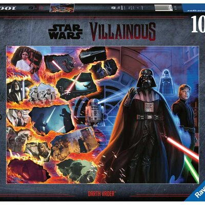 Puzzle slagalica 1000 delova Darth Vader Star Wars Villainous Ravensburger 17339