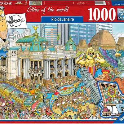 Puzzle slagalica 1000 delova Rio de Žaneiro - Fleroux Ravensburger 16194