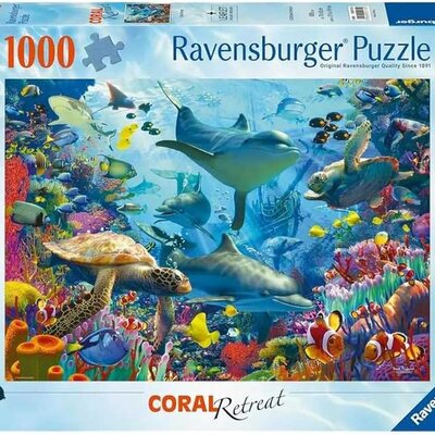 Puzzle slagalica 1000 delova Na koralnom grebenu Ravensburger 12001172