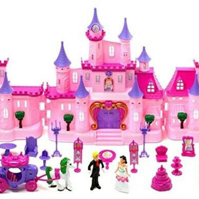 Best Luck DVORAC Charming Beauty - Kućica za lutke sa nameštajem - Princ i princeza BE285138