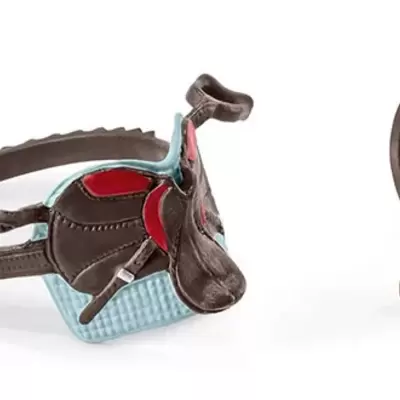 Schleich Figure Konji - Oprema - Sedlo i uzde Hannah And Cayenne 42489