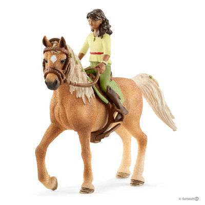 Schleich Figure Konji - Sarah And Mystery 42517