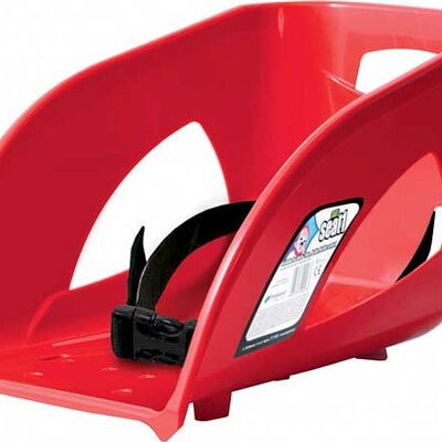 Sedište sa naslonom za sanke Prosperplast Bullet Crveno PR ISEAT1-1788C