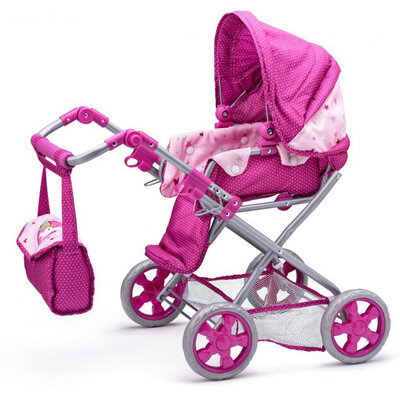 Kolica za lutke Unicorn Woodyland 91505