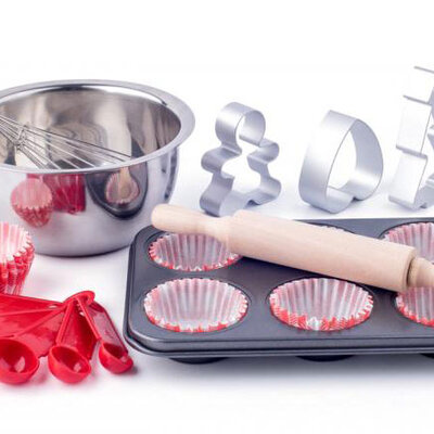 Dečiji pribor za pravljenje kolača Woodyland 91878