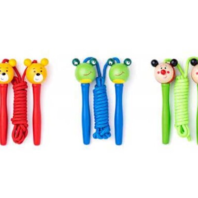 Vijača - konopac za preskakanje assorted Woodyland 90459