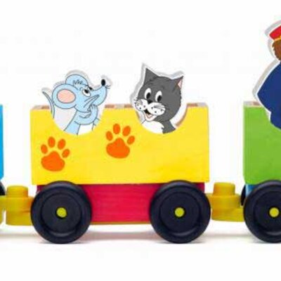 Vozić sa životinjama Woodyland 90658