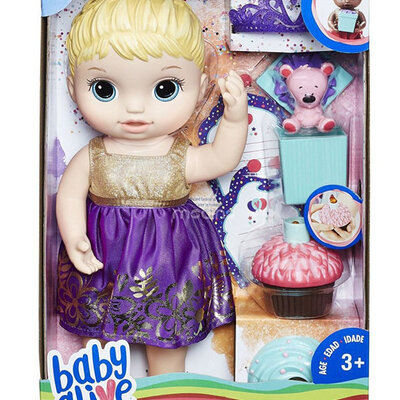 BABY ALIVE Lutka LIlina rođendanska zabava E0596