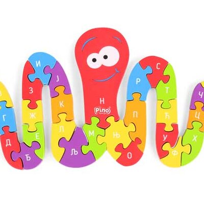 Pino Toys Učim Azbuku uz hobotnicu slovaricu