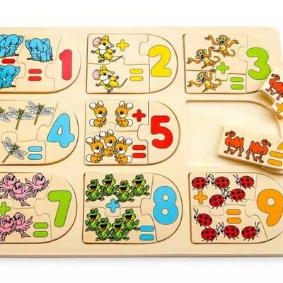 Pino Toys Drvena slagalica Matematika