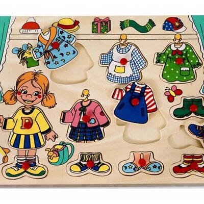 Pino Toys Uklapalica Obuci devojčicu 4479A.1