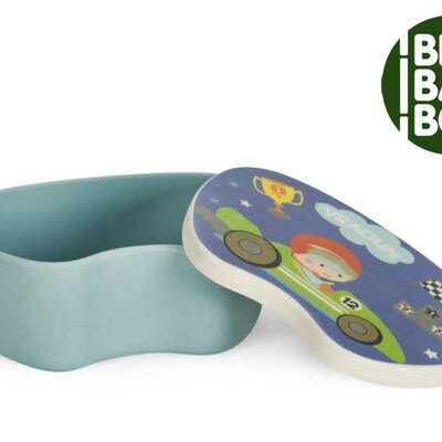 BigBamBoo Dečija posuda za užinu sa poklopcem Trkač