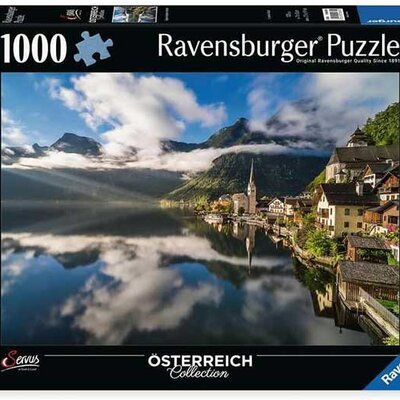 Puzzle slagalica 1000 delova Legendarni Halštat Austrija Ravensburger 12000835
