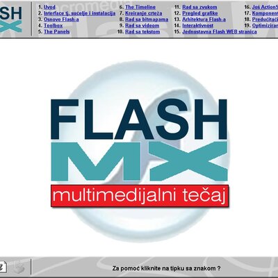 Multimedijalni kurs - Flash MX