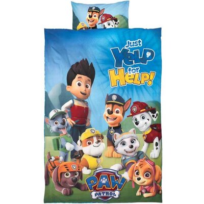 Dečija posteljina Set Patrolne šape 140x200