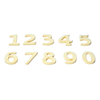 PIKA PAU Drvena igračka Nauči brojeve