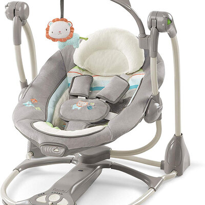 Ingenuity Bebi ljuljaška i baunser sa melodijama Candler 10216