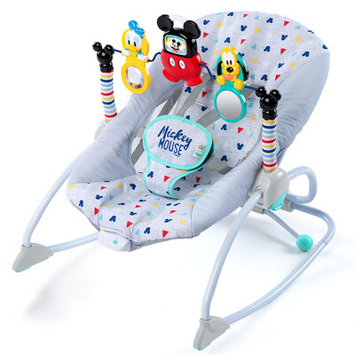 Disney Baby Ležaljka sa vibracijom, do 18kg Mickey Mouse Take Along 10327