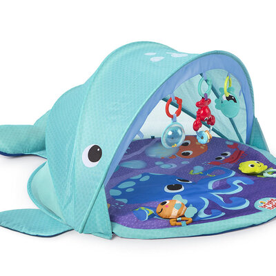 Bright Starts Bebi gimnastika sa tendom Explore And Go Whale 11393