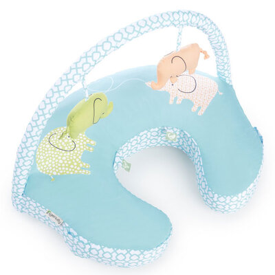 Ingenuity Jastuk za dojenje Plenti sa lukom sa igračkama Elle Love You 11822