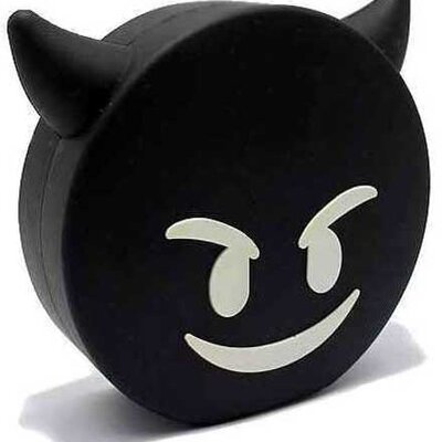 Power Bank Eksterna baterija 2200 mAh Emoji Devil Black