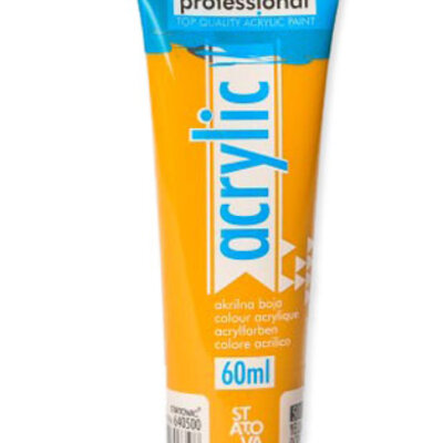 PROFESSIONAL Acrylic - Akrilna boja Žuti oker 60ml 640500