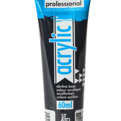 PROFESSIONAL Acrylic - Akrilna boja Crna 60ml 640640