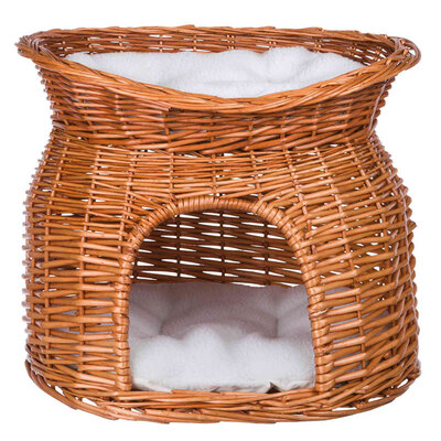 Dupli krevet  od pruća za mačku sa jastucima Trixie 2874