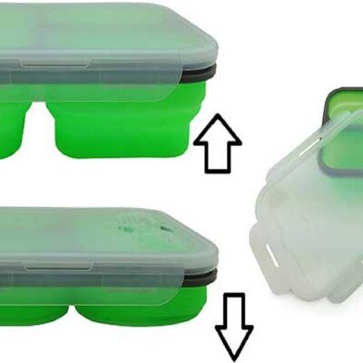 Silikonska posuda za hranu sa tri pregrade Camry CR 6698