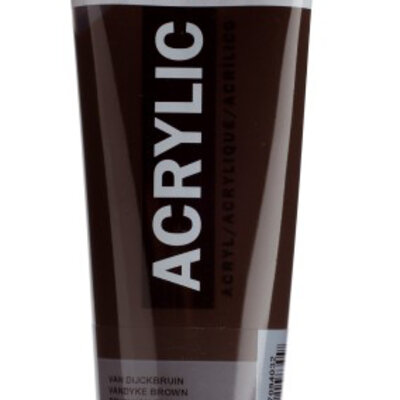 TALENS Amsterdam Akrilna boja - Akrilik - Vandajk braon 120ml 680403