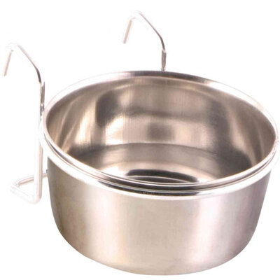 Inoks činija za kavez za ptice 300ml Trixie 5494