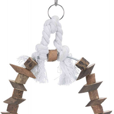 Drvena ljuljaška za kavez za ptice Natural Trixie 5890