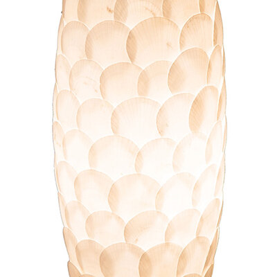 Stona lampa od školjki Bali 25855T