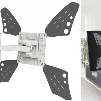 Zglobni zidni nosač za televizore dijagonale do 70 inča Barkan 3400LW.W