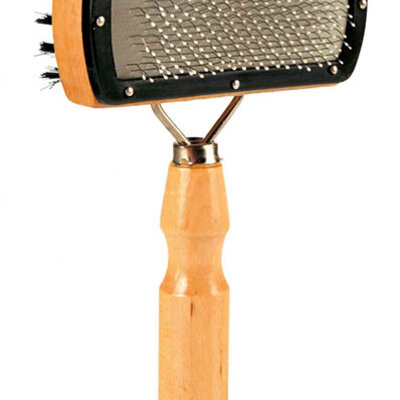 Dvostrana četka za pse sa kovrdžavom, svilenkastom i dugom dlakom Trixie 2305