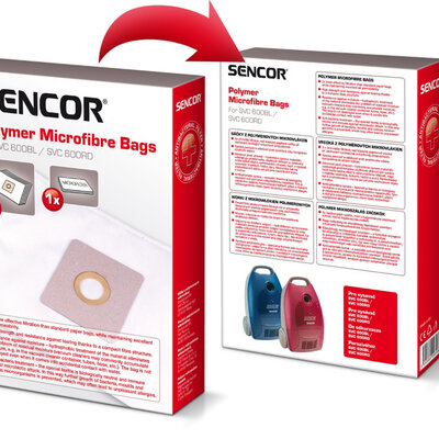 SENCOR Kese za usisivač 5kom. SVC 600RD/BL