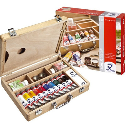 TALENS Van Gogh Akrilne boje - Set - Komplet boja 10kom x 40ml