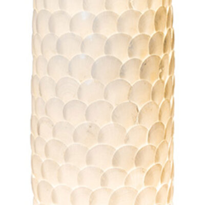 Globo podna lampa Bali-I 25855S podna lampa 156cm sa prekidačem 2x E27 morska školjka