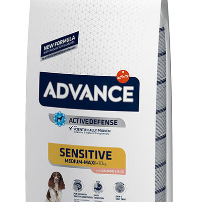 Advance Hrana za pse - Sensitive Medium-Maxi Salmon - pakovanje 12kg