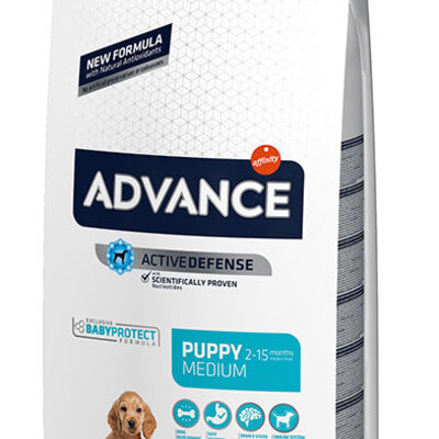 Hrana za štence srednjih rasa pasa Advance Medium Puppy pakovanje 18kg
