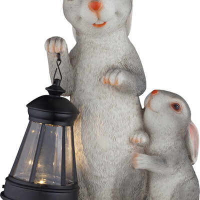 Globo solarna lampa zeke s fenjerom