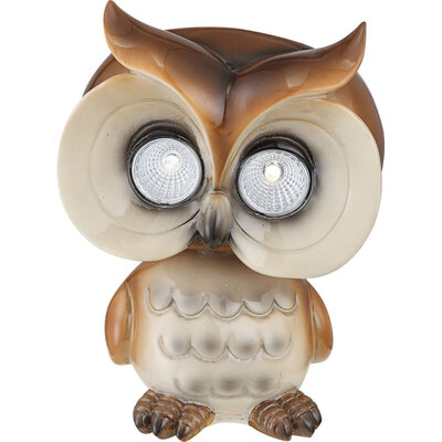 Globo solarna lampa sova