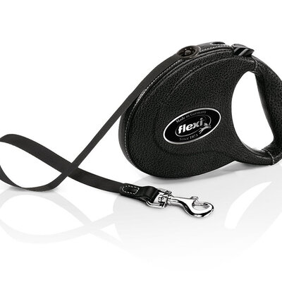 Flexi Povodac za pse Collection S Tape 3m Black