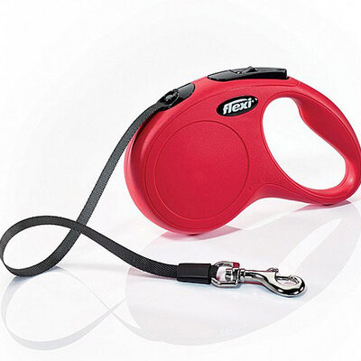 Flexi Povodac za pse New Classic L Tape 8m Red