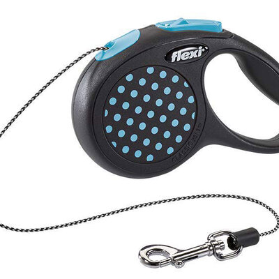 Povodac za psa ili mačku Flexi Design XS Cord 3m Blue